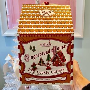 Williams Sonoma Kids 3-D Gingerbread Cookie Cutters
